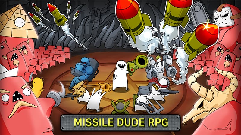Tải Missile Dude RPG: Tap Tap Missile MOD APK